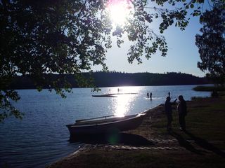 Badeplatz Djursdala am Juttern