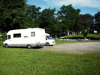 Parkplatz am Schloss Tidö